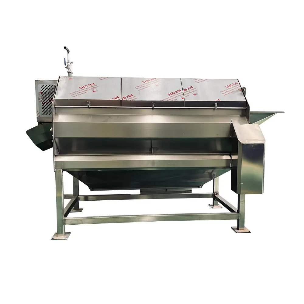 Potato Dry brush machine